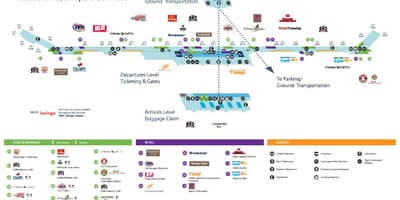 Detroit tèminal yon kat jeyografik