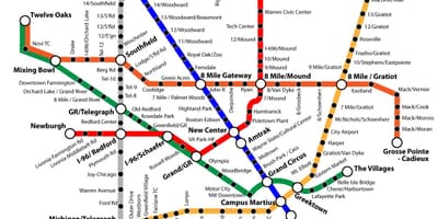Detroit transpò piblik kat jeyografik